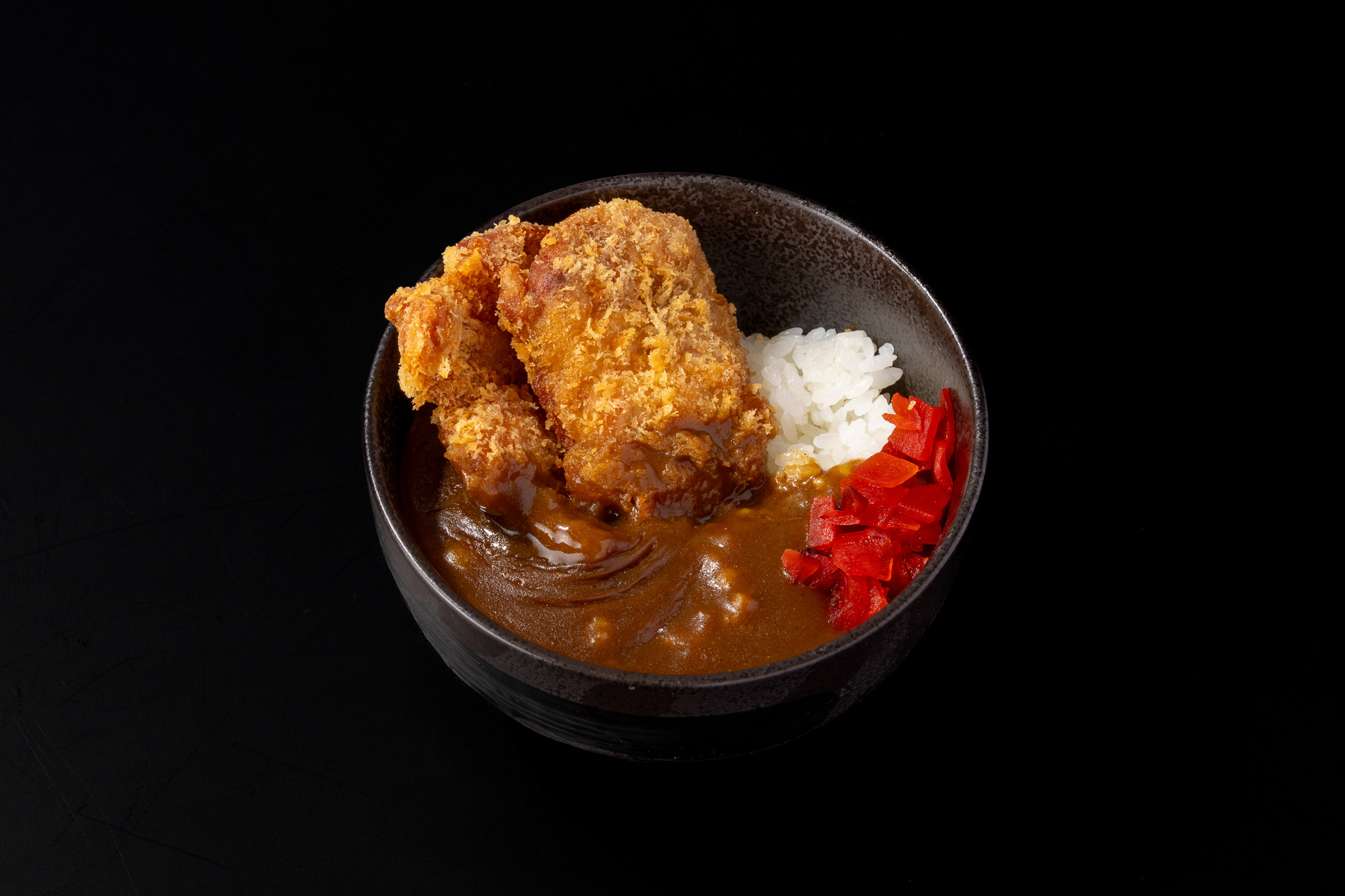 ミニチキンカツカレー