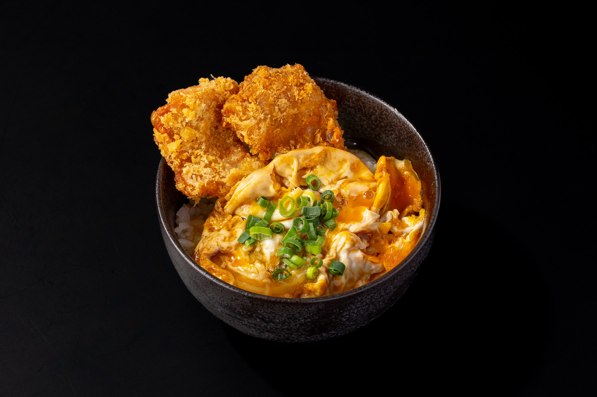 ミニチキンカツ丼