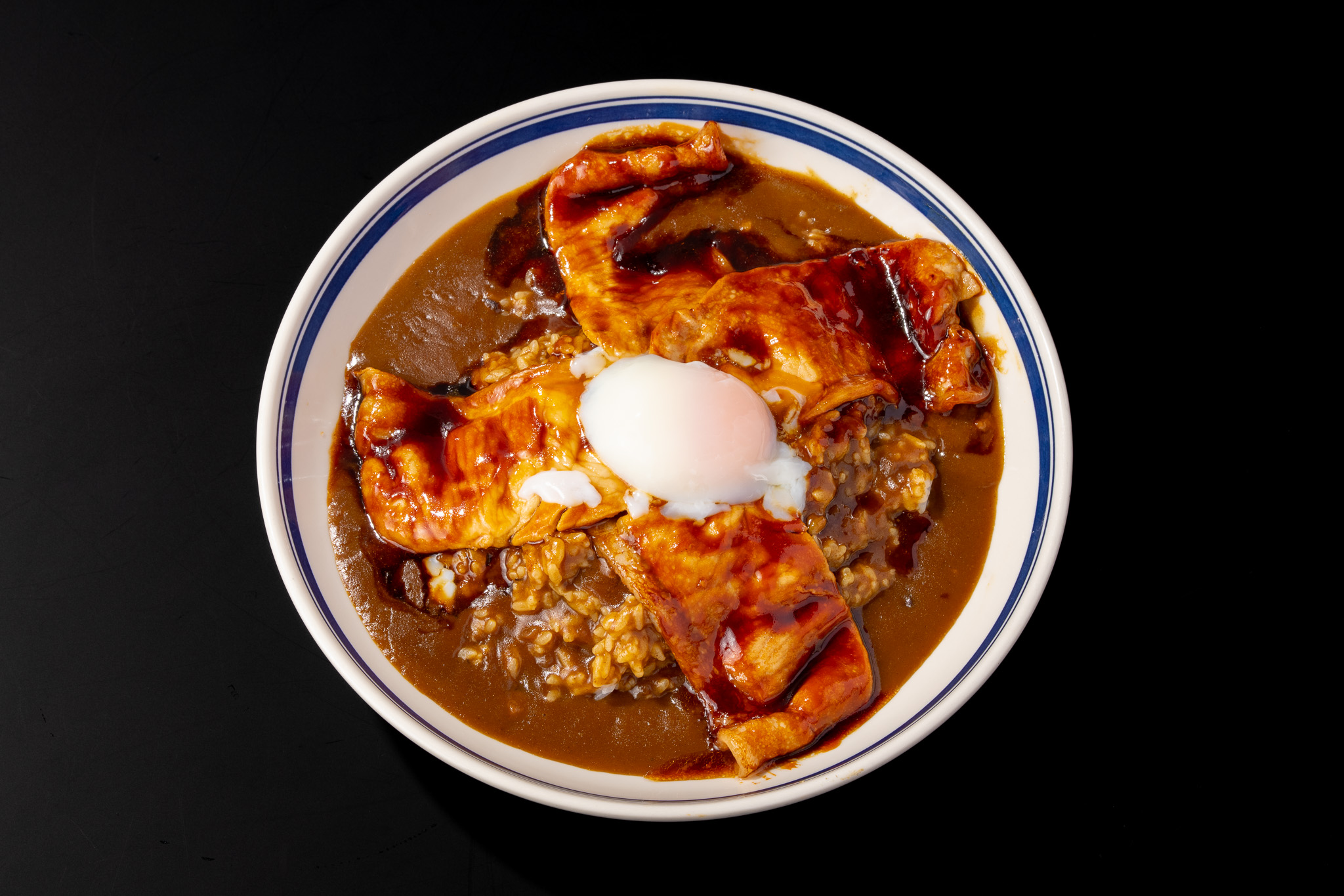 豚丼カレー